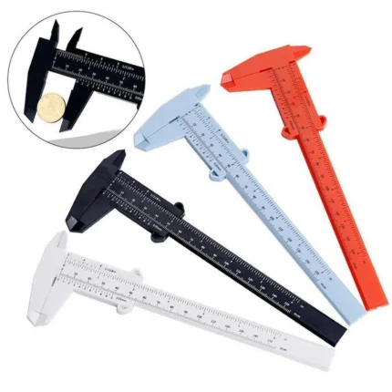 (랜덤발송) 플라스틱 미니 버니어 캘리퍼스 150mm _ 휴대용 측정자