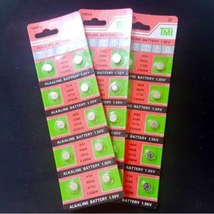 5알 AG4 건전지 배터리 _ LR66 LR626 376A 호환